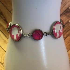 Custom BARBIE stainless steel bracelet